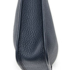 Hermes Evelyne Blue Clemence Leather Shoulder Bag
