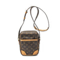 Louis Vuitton Danube Brown Monogram Canvas Shoulder Bag