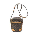 Louis Vuitton Danube Brown Monogram Canvas Shoulder Bag