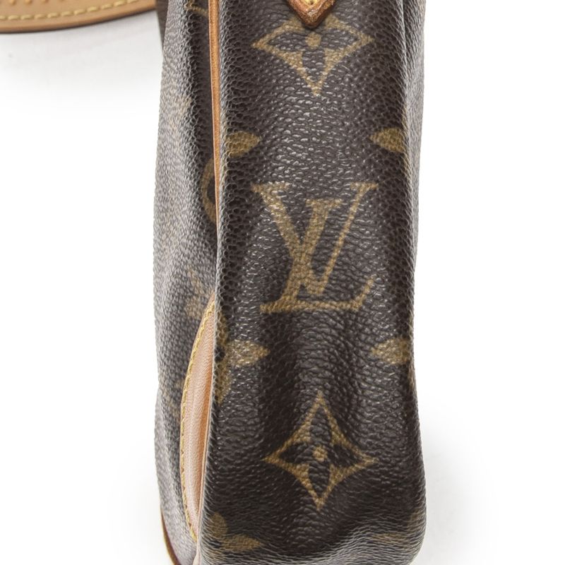 Louis Vuitton Danube Brown Monogram Canvas Shoulder Bag