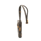 Louis Vuitton Danube Brown Monogram Canvas Shoulder Bag