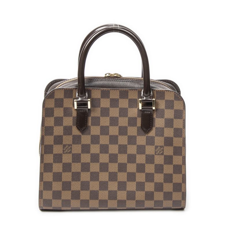 Louis Vuitton Triana Brown Damier Ebene Shoulder Bag