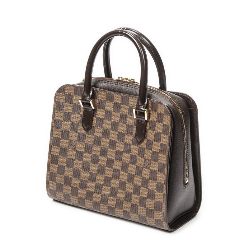 Louis Vuitton Triana Brown Damier Ebene Shoulder Bag