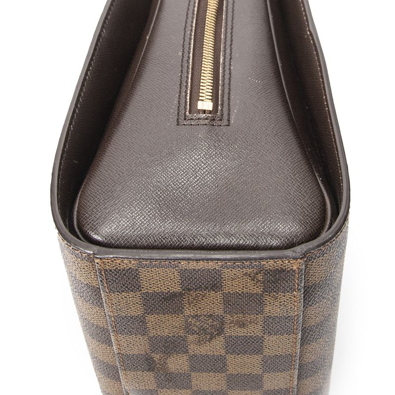 Louis Vuitton Triana Brown Damier Ebene Shoulder Bag