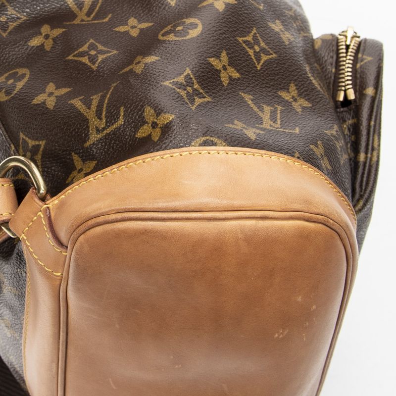 Louis Vuitton Montsouris Brown Monogram Canvas Shoulder Bag