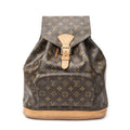 Louis Vuitton Montsouris Brown Monogram Canvas Shoulder Bag