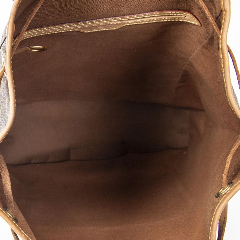 Louis Vuitton Montsouris Brown Monogram Canvas Shoulder Bag