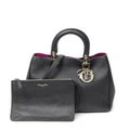 Dior Diorissimo Tote Black Grain Calfskin Leather