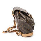Louis Vuitton Montsouris Brown Monogram Canvas Shoulder Bag