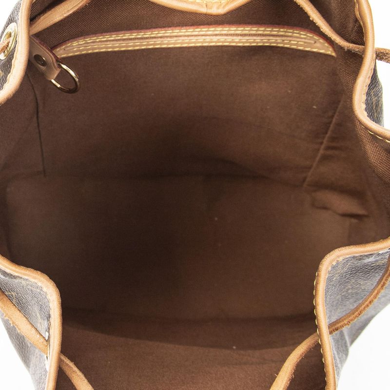 Louis Vuitton Montsouris Brown Monogram Canvas Shoulder Bag