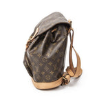 Louis Vuitton Montsouris Brown Monogram Canvas Shoulder Bag
