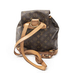 Louis Vuitton Montsouris Brown Monogram Canvas Shoulder Bag