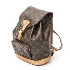 Louis Vuitton Montsouris Brown Monogram Canvas Shoulder Bag