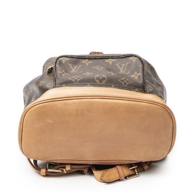 Louis Vuitton Montsouris Brown Monogram Canvas Shoulder Bag