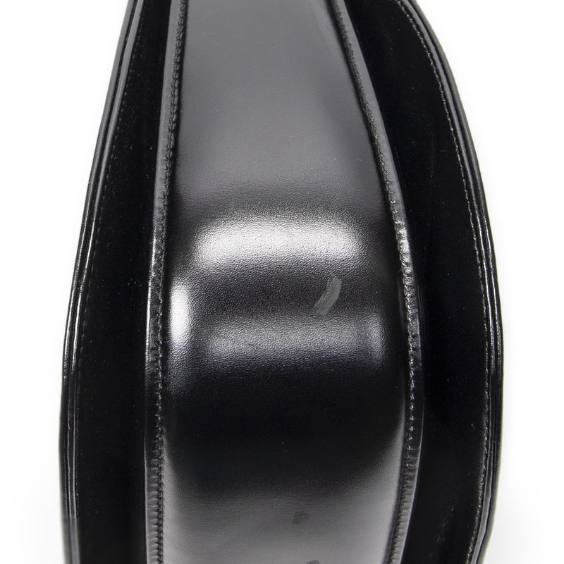 Gucci Midi Ambabu Top Handle Flap Black Smooth Leather