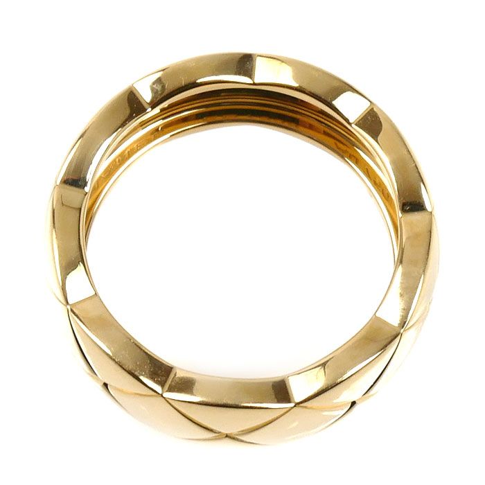 Chanel 18K Yellow Gold Coco Crush Ring 48