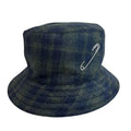 Hermes Bucket Hat Green Navy