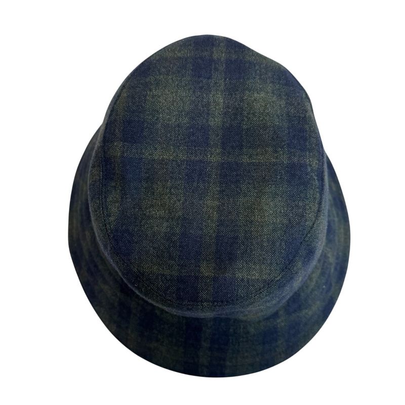 Hermes Bucket Hat Green Navy