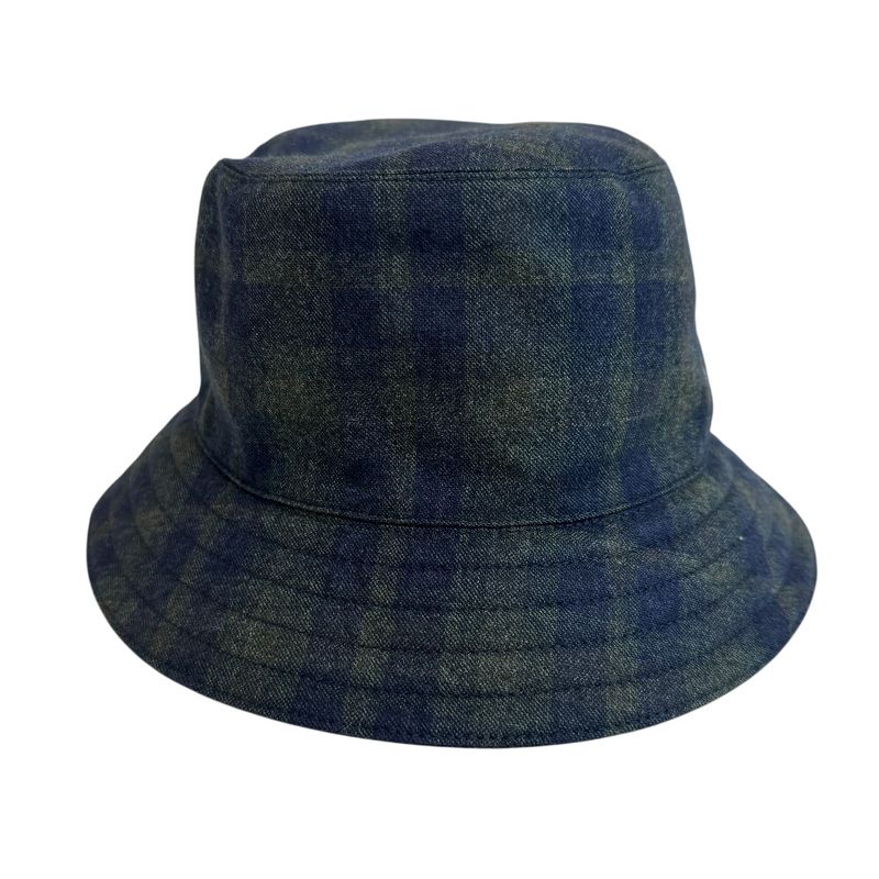 Hermes Bucket Hat Green Navy