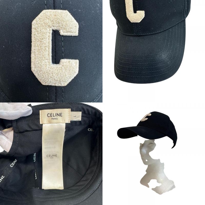 Celine C Logo Initial Base Ball Cap