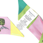 Tiffany & Co Bird on a Lock Ribbon Scarf All Silk