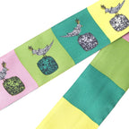 Tiffany & Co Bird on a Lock Ribbon Scarf All Silk