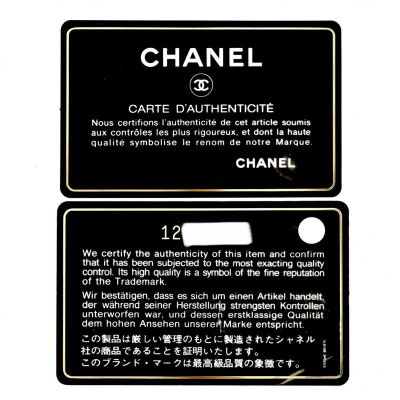 Chanel Shoulder Bag CC Logo Camellia Double Chain Stitch