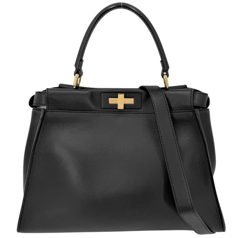 Fendi 2-Way Peekaboo Regular Shoulder Bag
