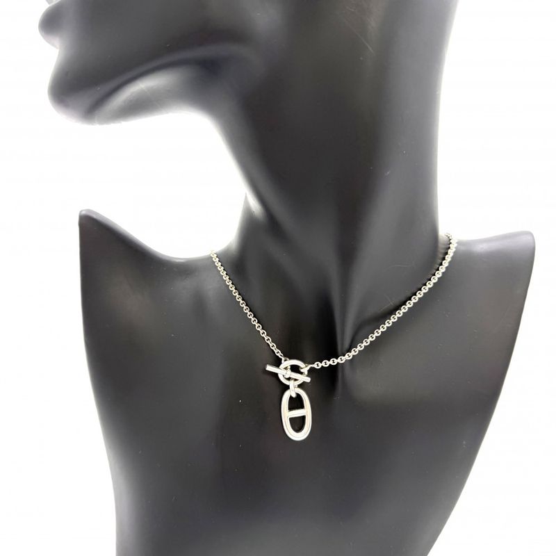 Hermes Necklace Chaine D'ancre Amulet Pendant Ed