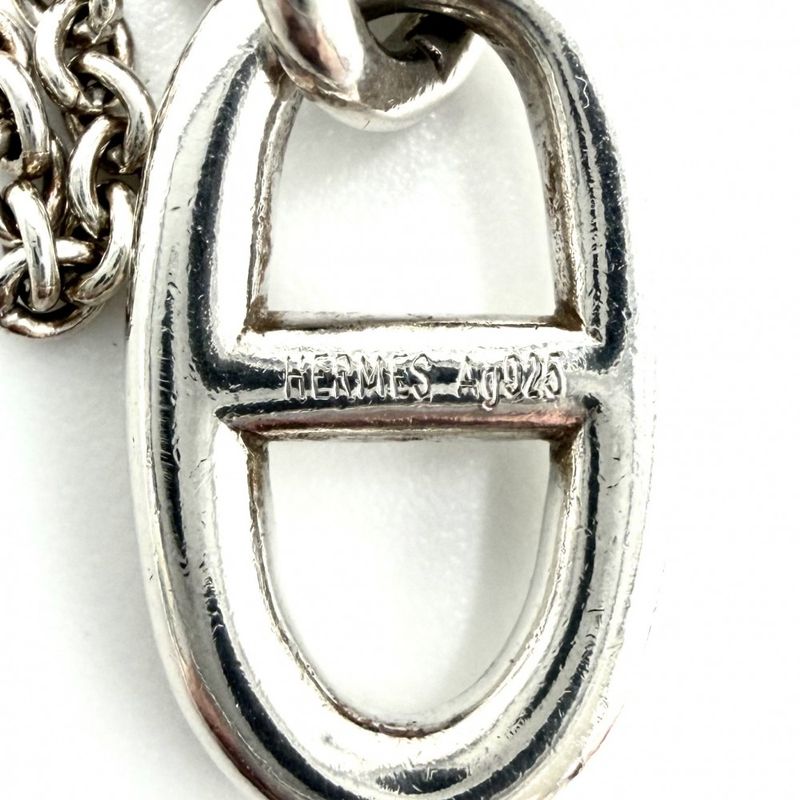 Hermes Necklace Chaine D'ancre Amulet Pendant Ed