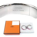 Hermes Leather Olympe Earrings