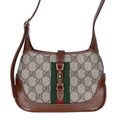 Gucci Jackie GG Supreme Mini Hobo ) Beige Brown