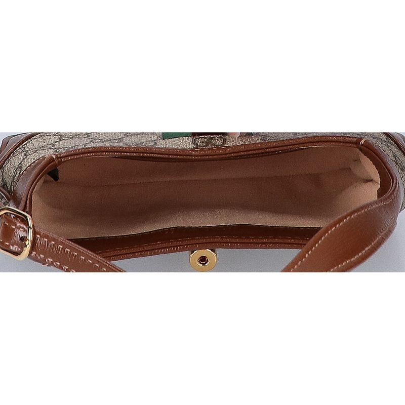 Gucci Jackie GG Supreme Mini Hobo ) Beige Brown