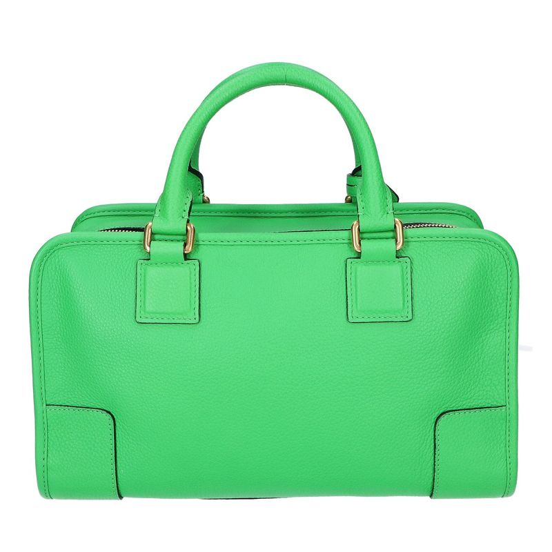 Loewe Limited Edition Grain Calf Leather Anagram Amazona 28 ) Green