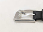 Hermes Belt Andy 26 Blue Indigo Gold Leather Silver