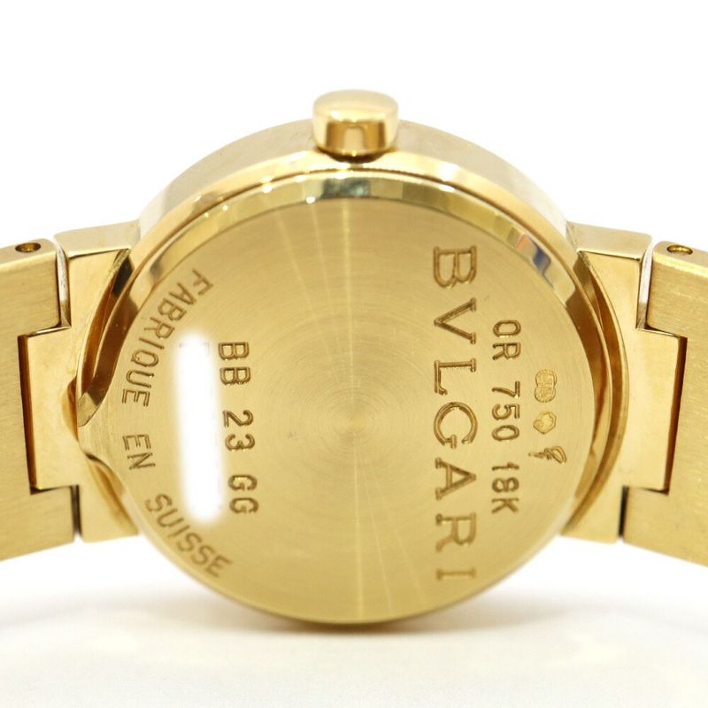 Bvlgari Black Watch Yellow Gold Quartz 18K