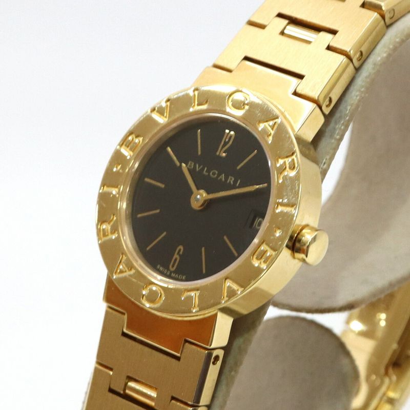 Bvlgari Black Watch Yellow Gold Quartz 18K