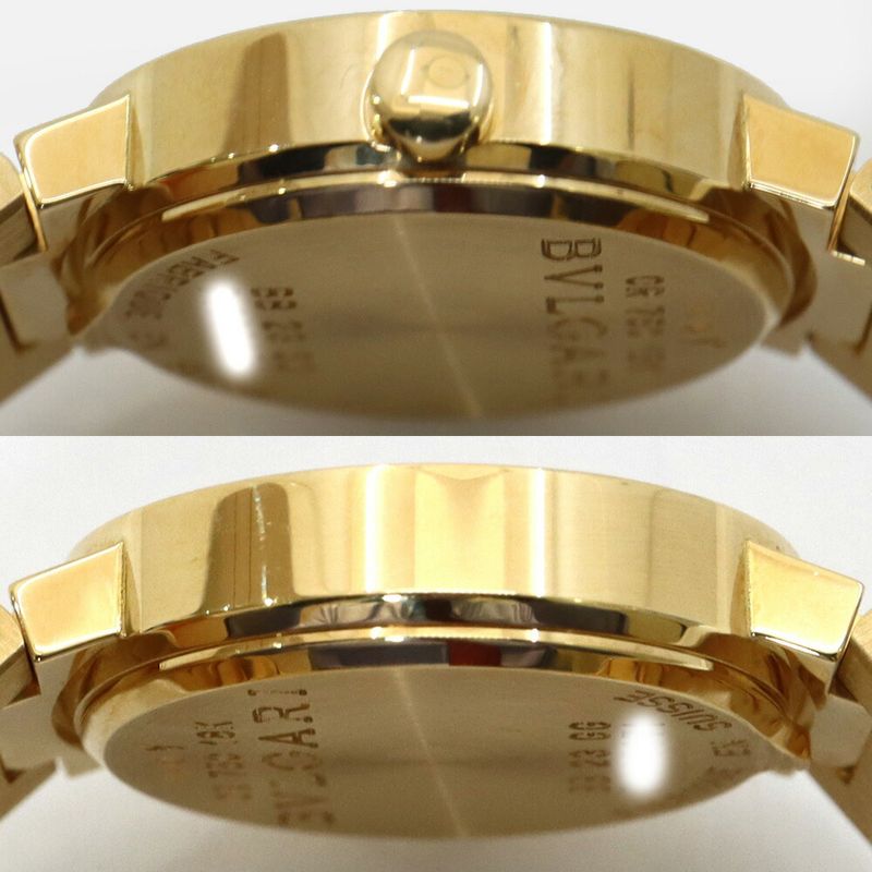 Bvlgari Black Watch Yellow Gold Quartz 18K
