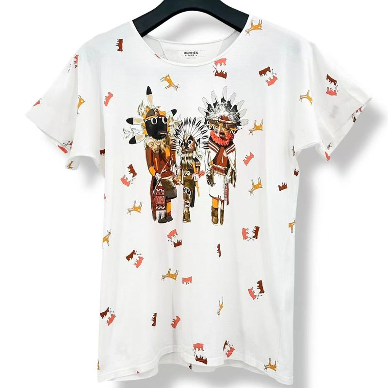Hermes T-Shirt Kachina White