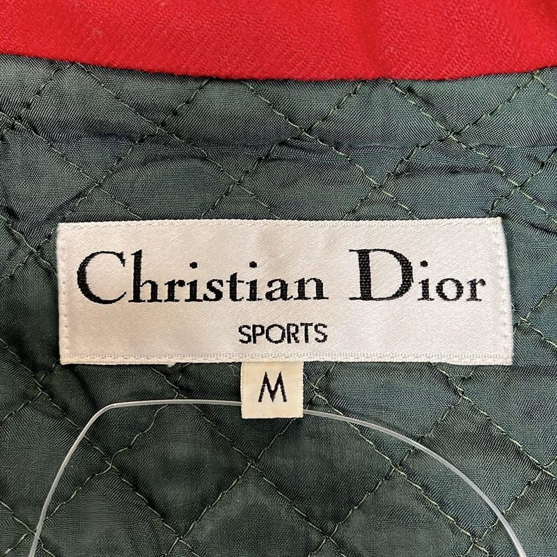 Dior Sports Coat M Red Long Sleeve