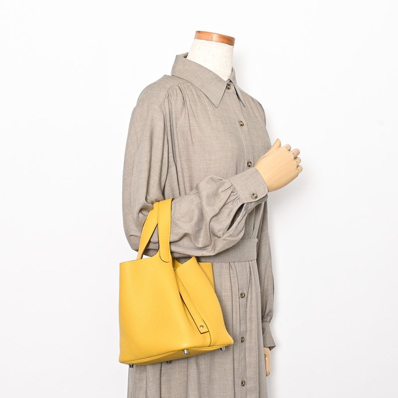 Hermes Handbag Picotin Lock PM Sun