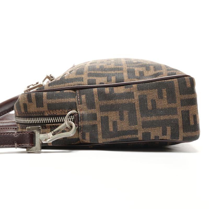 Fendi Handbag Zucca Canvas 2-Way