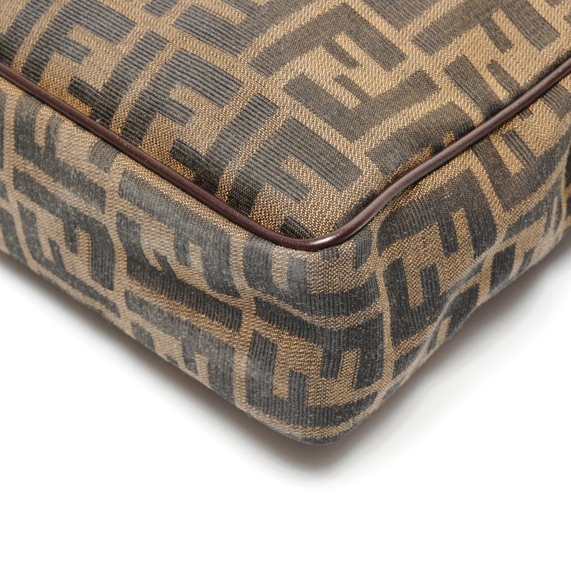 Fendi Handbag Zucca Canvas 2-Way