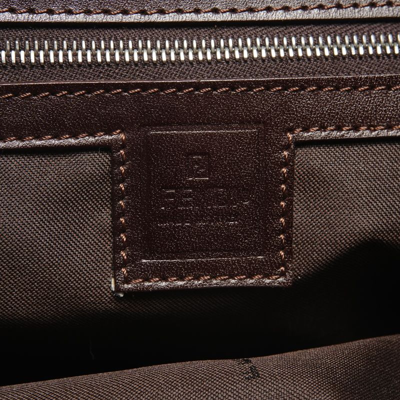 Fendi Handbag Zucca Canvas 2-Way