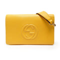 Gucci Shoulder Bag Soho Stitch Chain Wallet