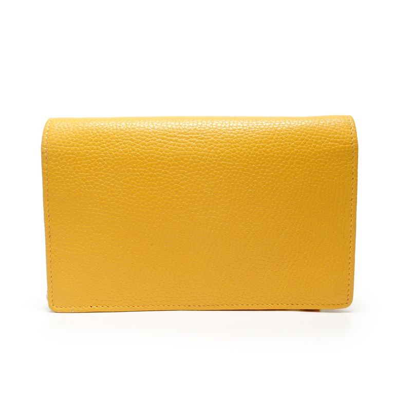 Gucci Shoulder Bag Soho Stitch Chain Wallet