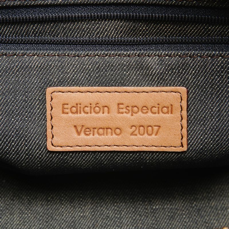 Loewe Handbag Amazona 28 Denim Beads