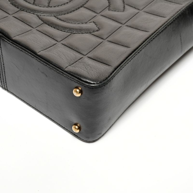 Chanel Shoulder Bag Choco Bar