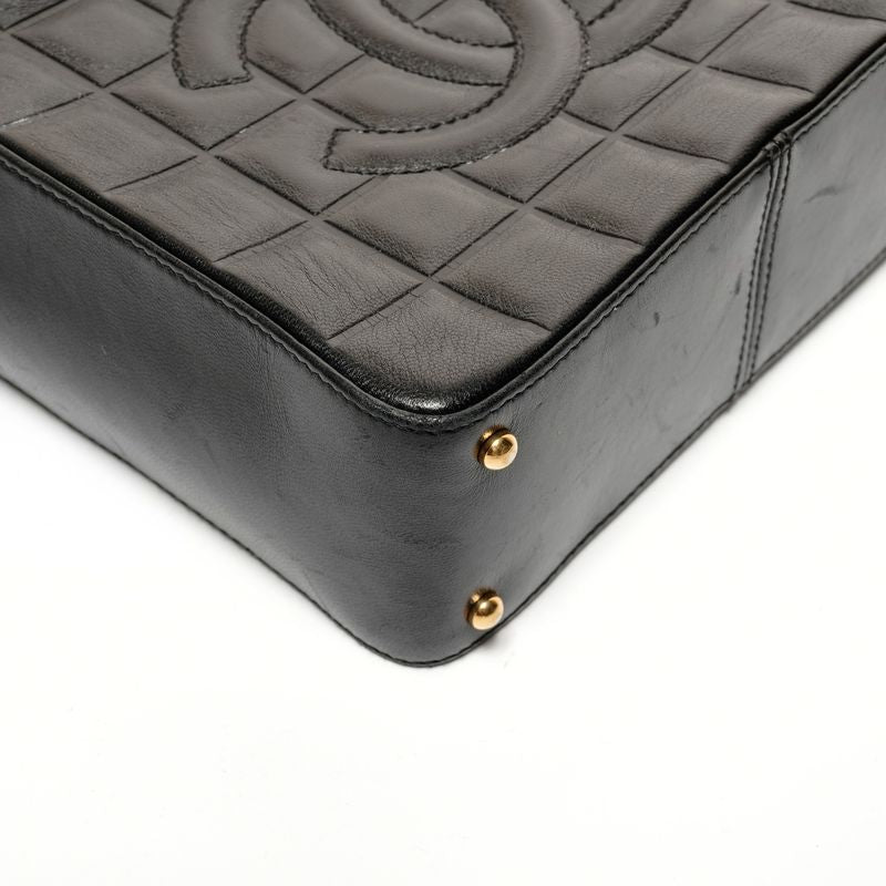 Chanel Shoulder Bag Choco Bar