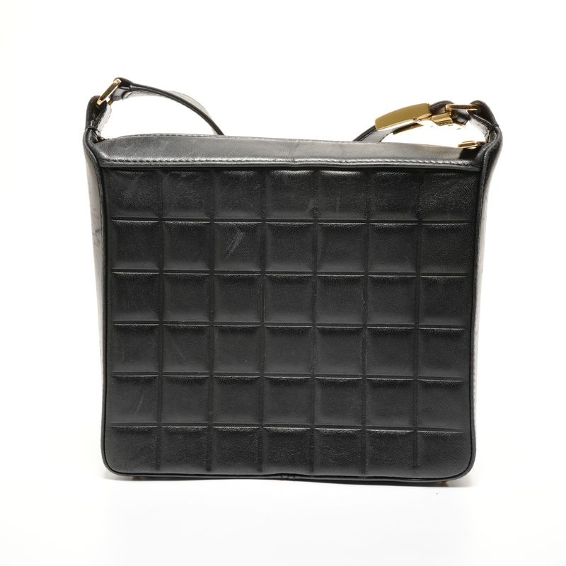 Chanel Shoulder Bag Choco Bar